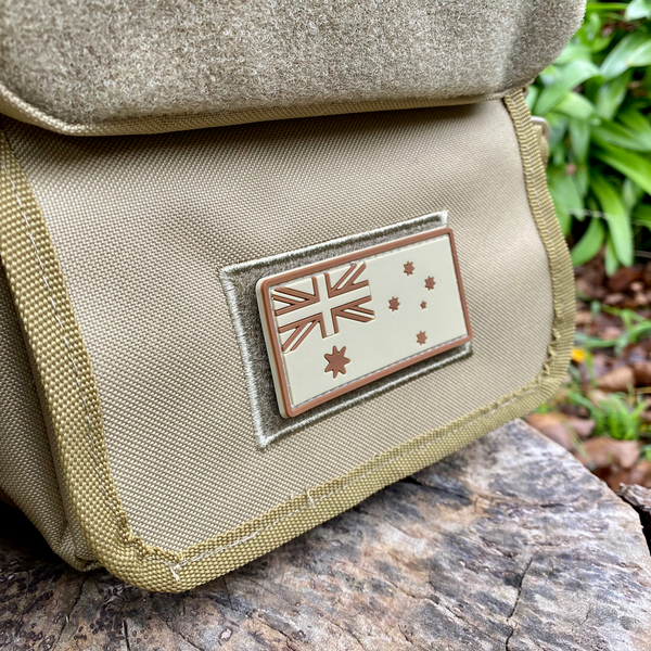 Australian Flag - Tan - Patch