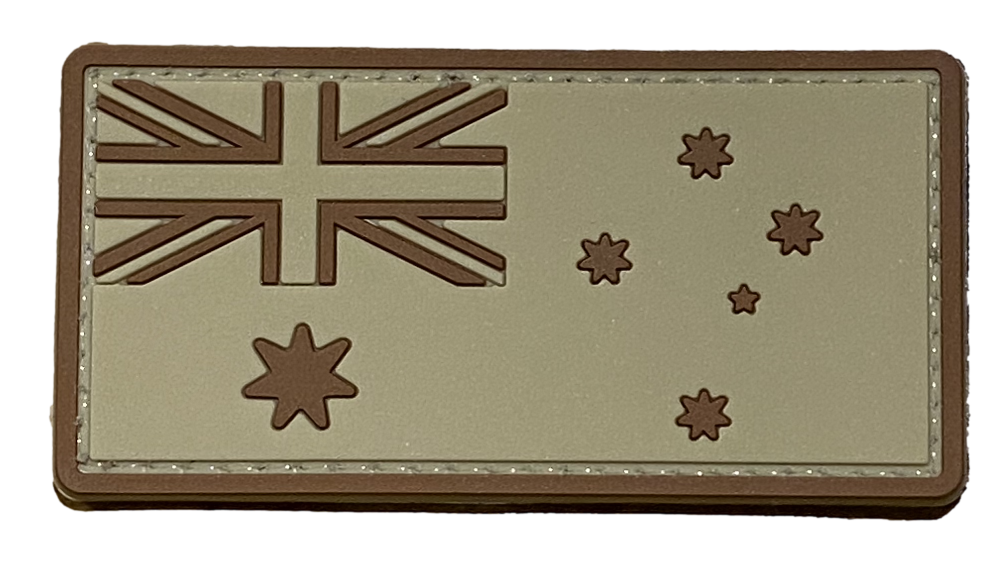Australian Flag - Tan - Patch